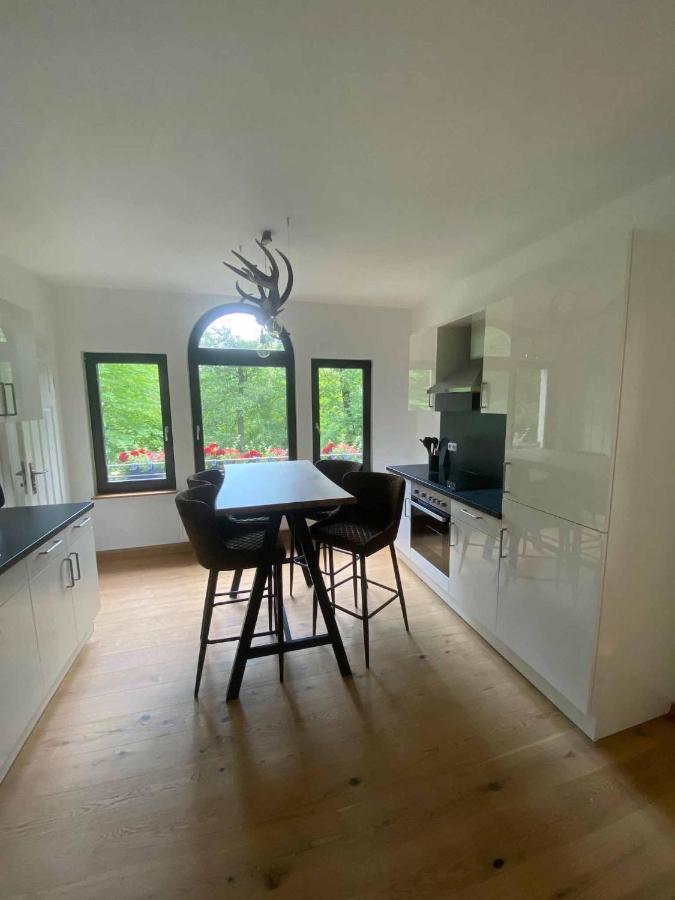 Forsthaus Apartment Crimmitschau Exterior foto