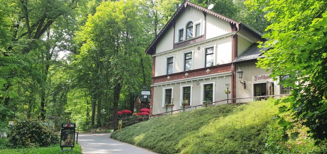 Forsthaus Apartment Crimmitschau Exterior foto